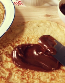 Panqueques clásicos de dulce de leche